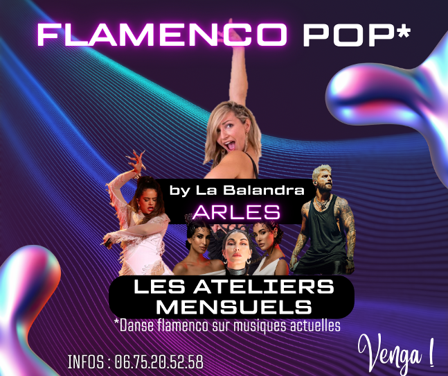 Flamenco pop Arles cours danse