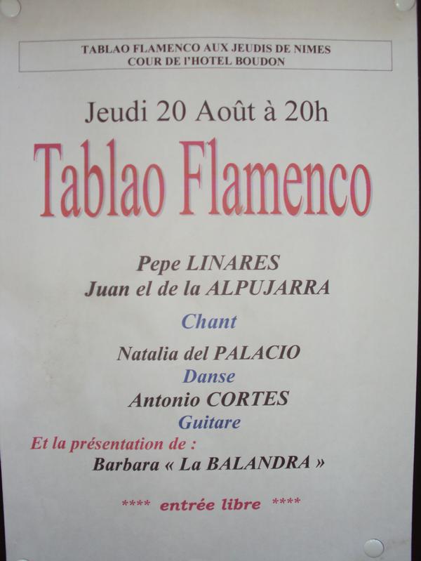 Jeudi flamenco nîmes